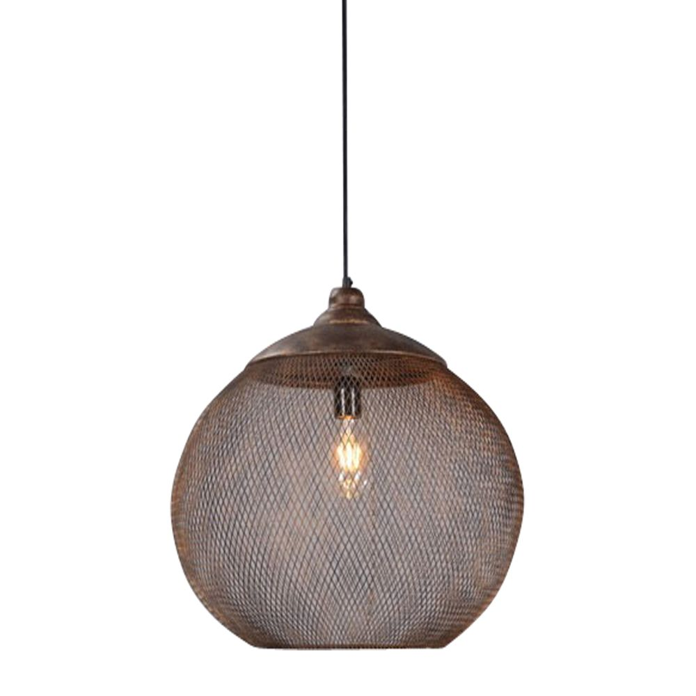 Carlo Ceiling Pendant Large Rustic (RRP $550)