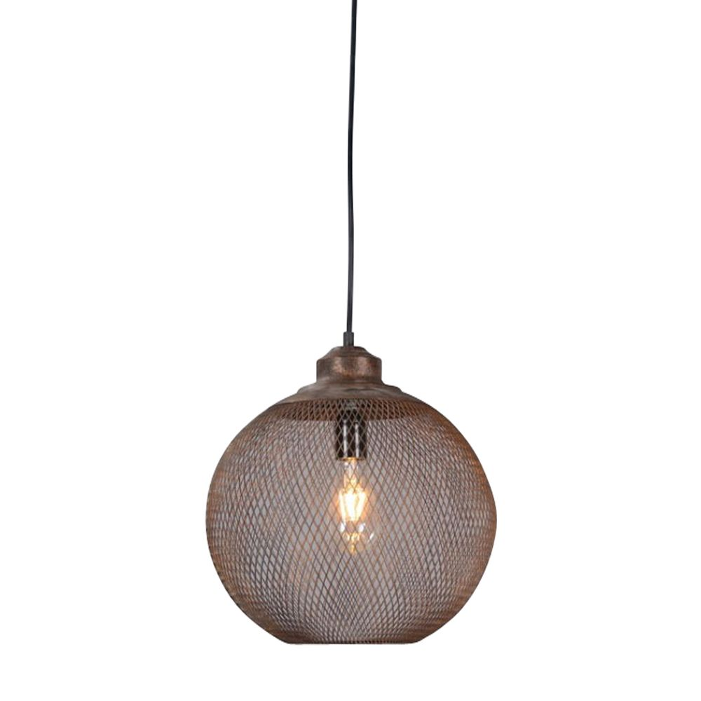 Carlo Ceiling Pendant Medium Rust (RRP $341)