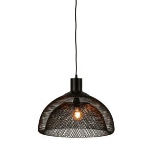 Valentino Ceiling Pendant Large Black (RRP $550)
