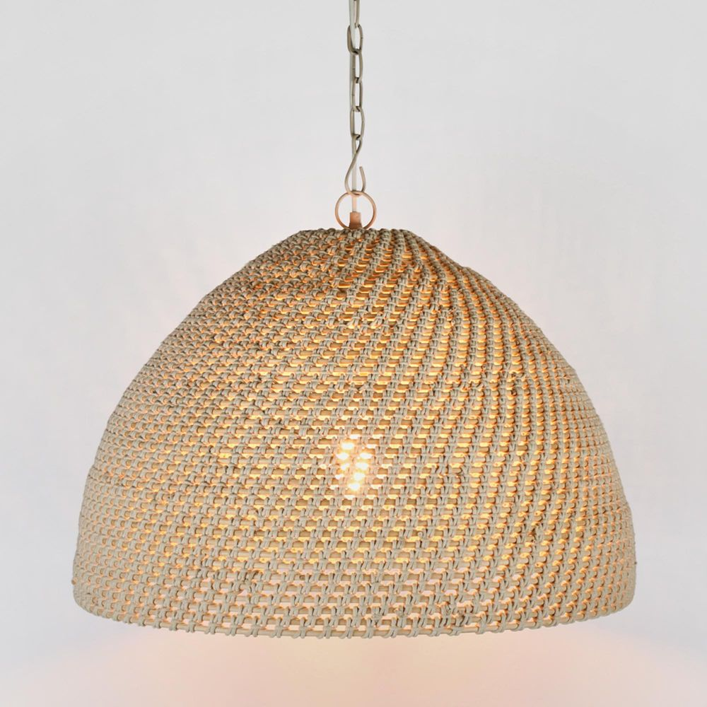 Andora Ceiling Pendant Large, L 64cm W 64cm H 41cm (RRP $799) - Image 3