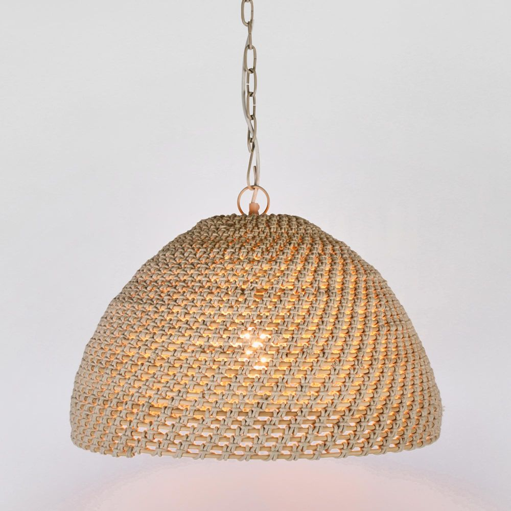 Andora Ceiling Pendant Small, L 50cm W 50cm H 30cm (RRP $649) - Image 2