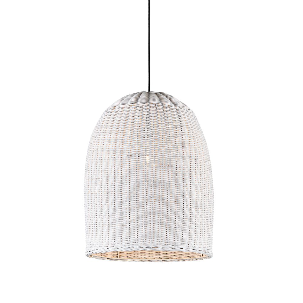 Bowerbird Ceiling Pendant Medium White (RRP $297)