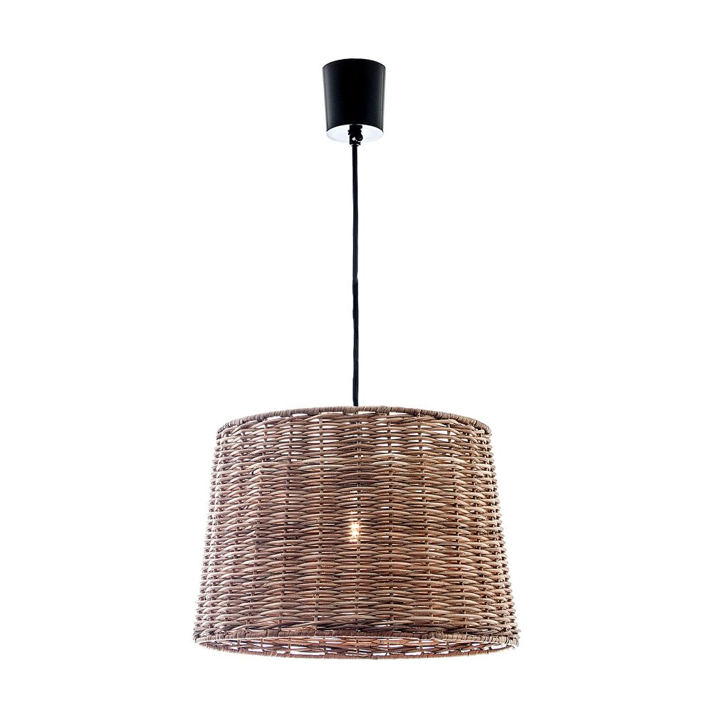 Rattan Round Ceiling Pendant Small Natural (RRP $85.80)