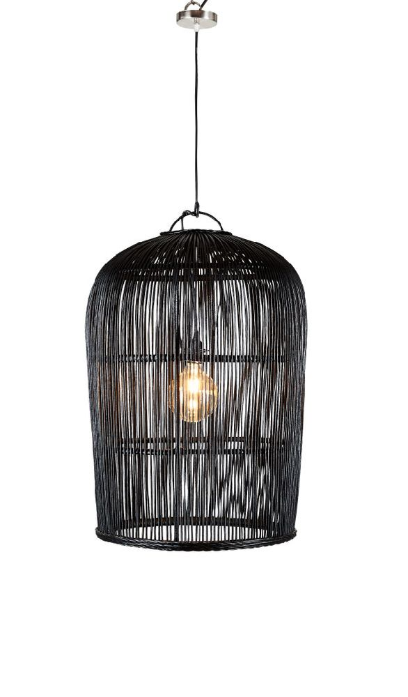 Mauritius Ceiling Pendant Black (RRP $437.80)