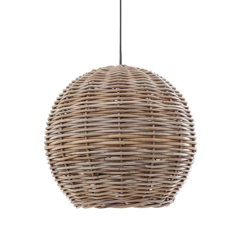 Rattan Round Ceiling Pendant Large Natural (RRP $195.80)