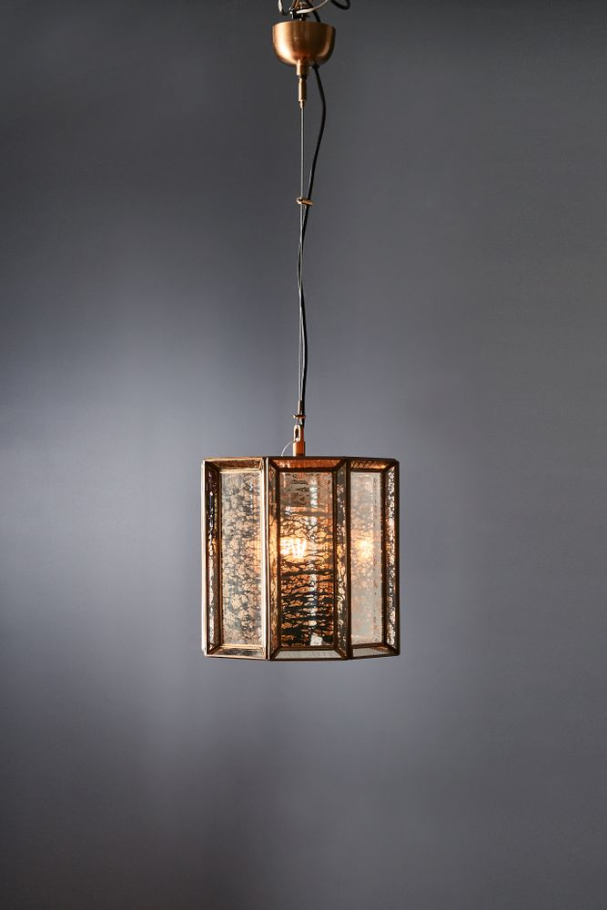 Orion Ceiling Pendant Brass (RRP $616)