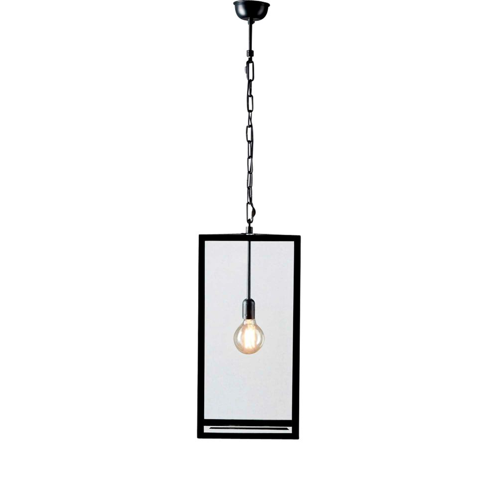 Archie Rose Ceiling Pendant Large Black (RRP $770)