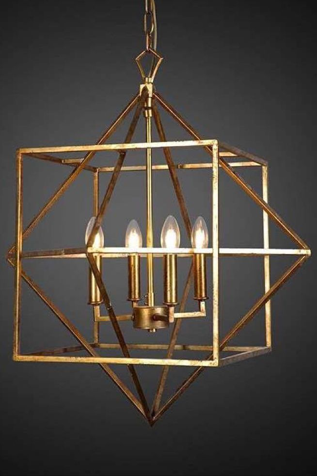 Mosman Ceiling Pendant Gold (RRP $1089) - Image 2