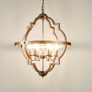 wp-image-tigress-54183.png Hyatt Ceiling Pendant Large Rust Brown and Silver Black (RRP $1650)