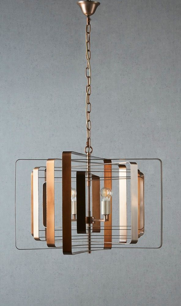 Bronte Ceiling Pendant Brass (RRP $1298) - Image 4