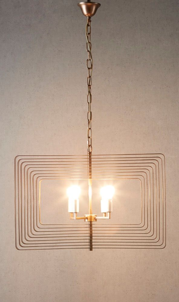 Bronte Ceiling Pendant Brass (RRP $1298) - Image 6