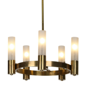 Oscar Ceiling Pendant Antique Brass (RRP $1727)