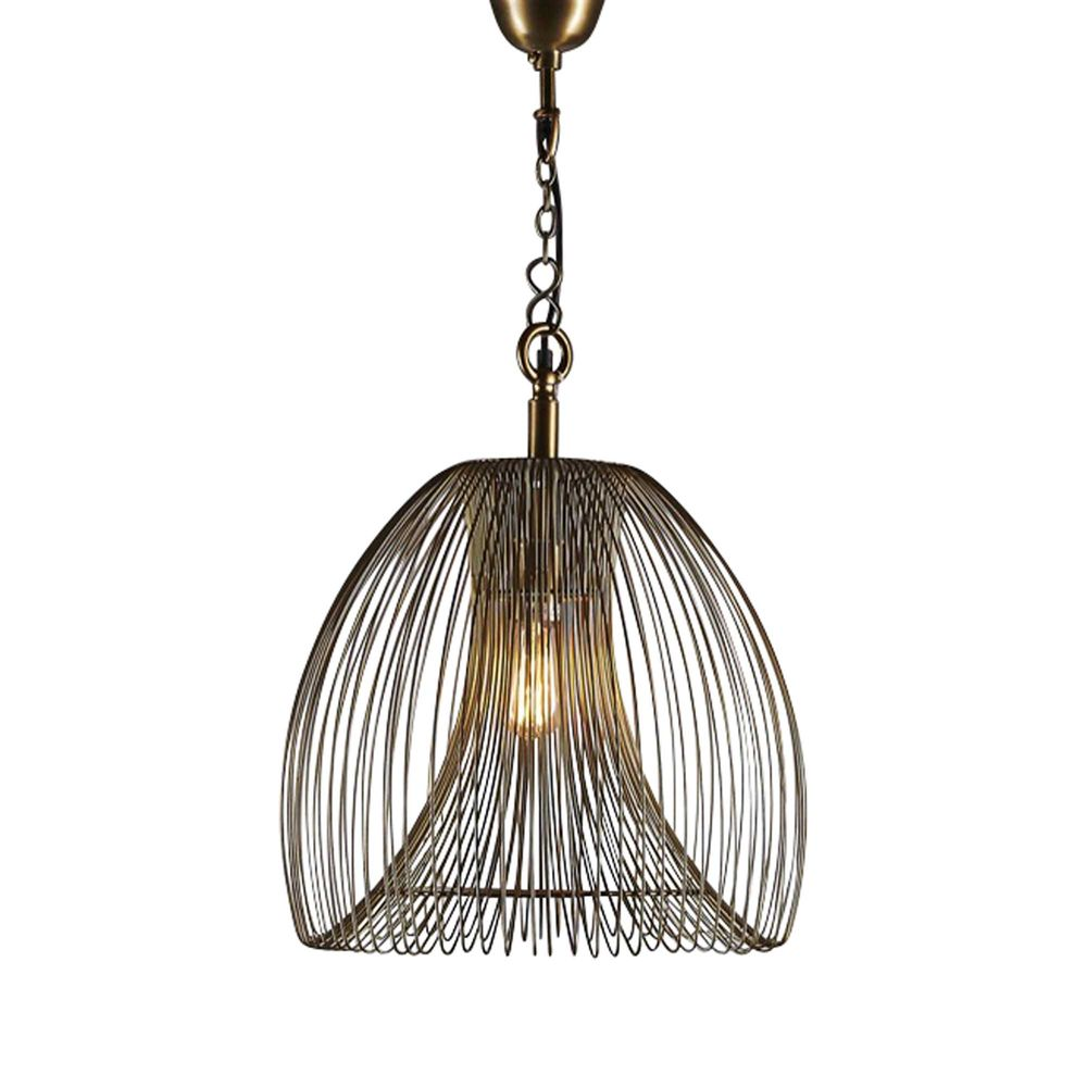 Baker Ceiling Pendant Large Gold (RRP $473)