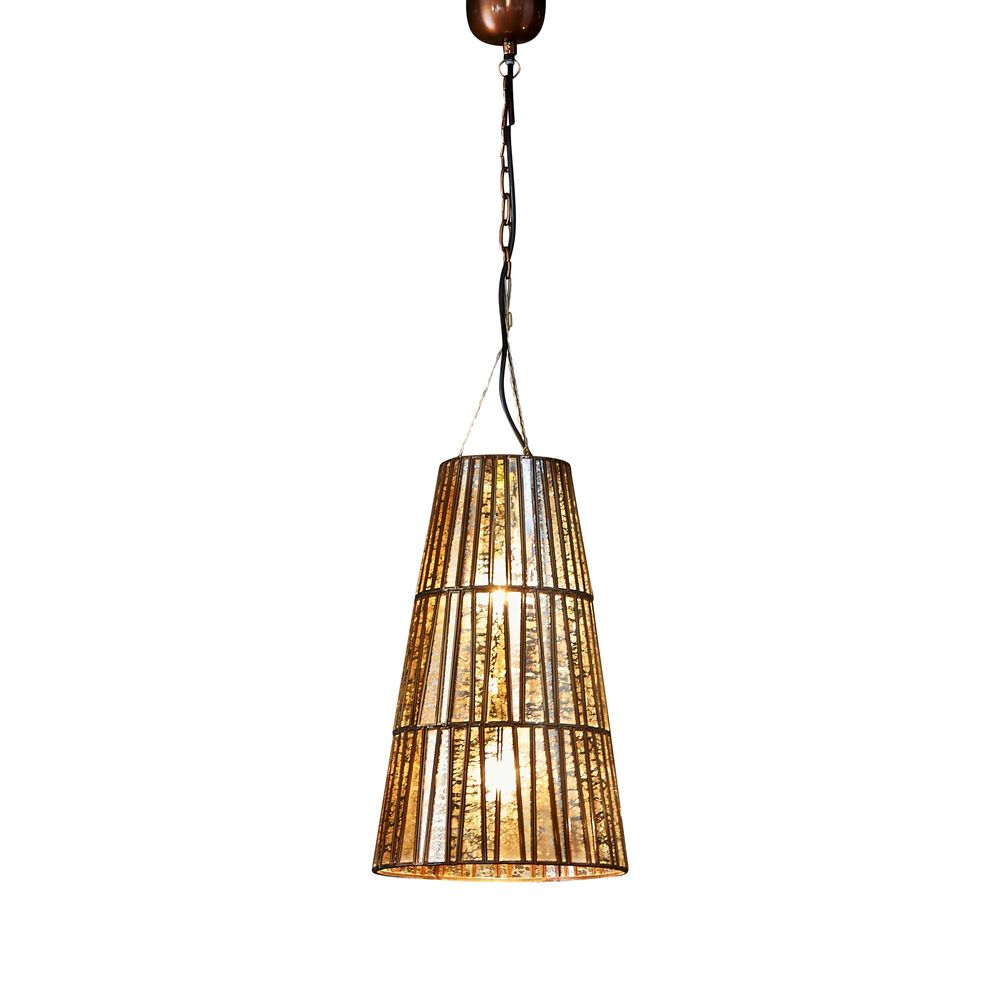 Cleveland Ceiling Pendant Large Brass (RRP $1155)