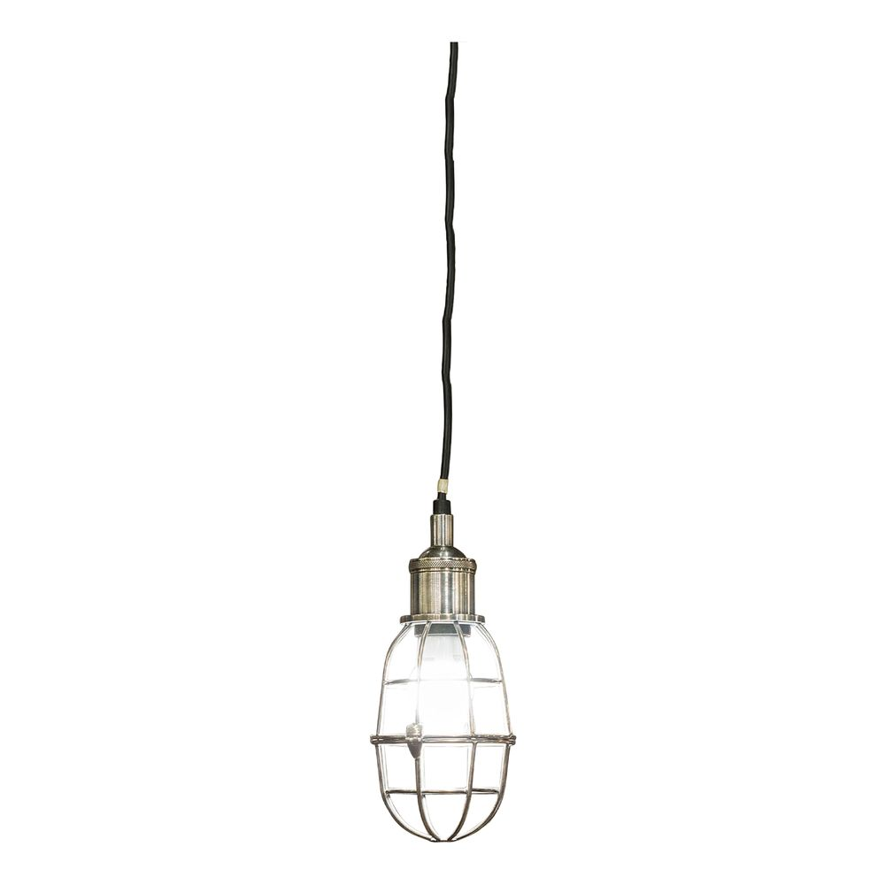 Lincoln Ceiling Pendant Antique Silver (RRP $242)