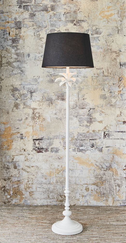 Casablanca Floor Lamp Base White (RRP $1089)