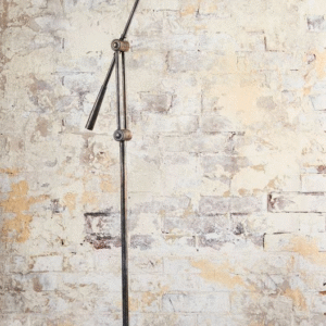 Calais Floor Lamp Antique Silver (RRP $1287)