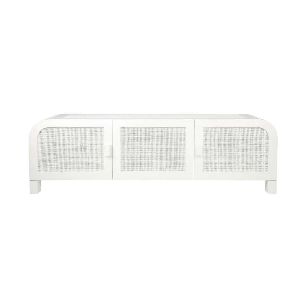 Grace Entertainment Unit Chalk Off white, W 182cm D 45cm H 55cm (RRP $2690)