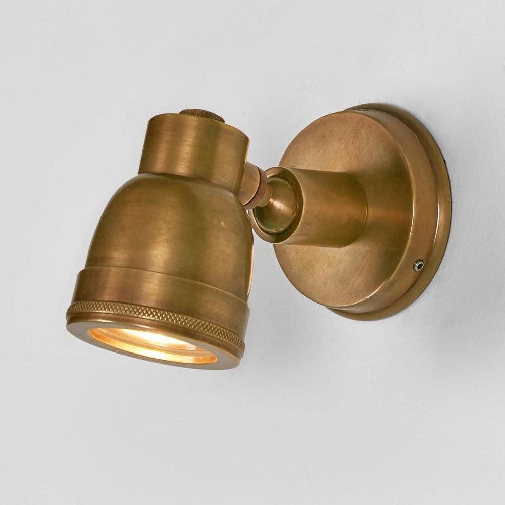 Pasco Outdoor Wall Light Antique Brass (RRP $330)