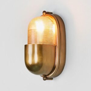 Anchor Outdoor Wall Light Brass (RRP $495)