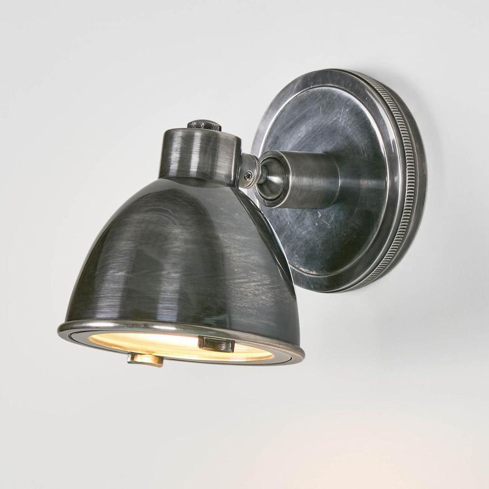 Panama Outdoor Wall Light Antique Silver (RRP $415.80)