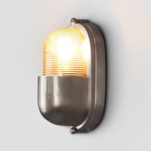 Anchor Outdoor Wall Light Silver (RRP $495)