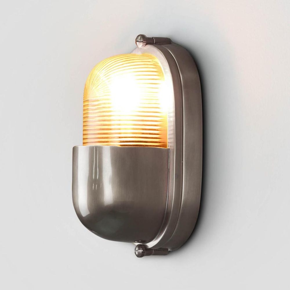 Anchor Outdoor Wall Light Silver (RRP $495)