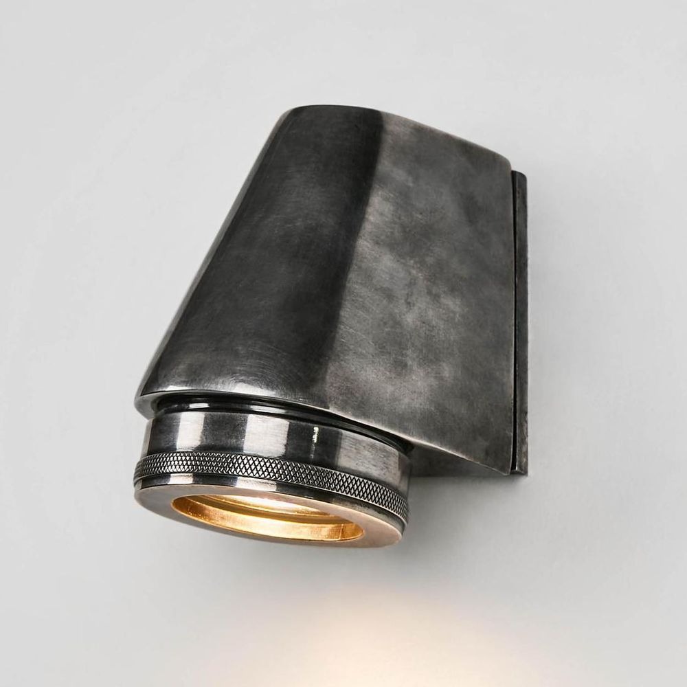 Seaman Outdoor Wall Light Antique Silver (RRP $437.80)