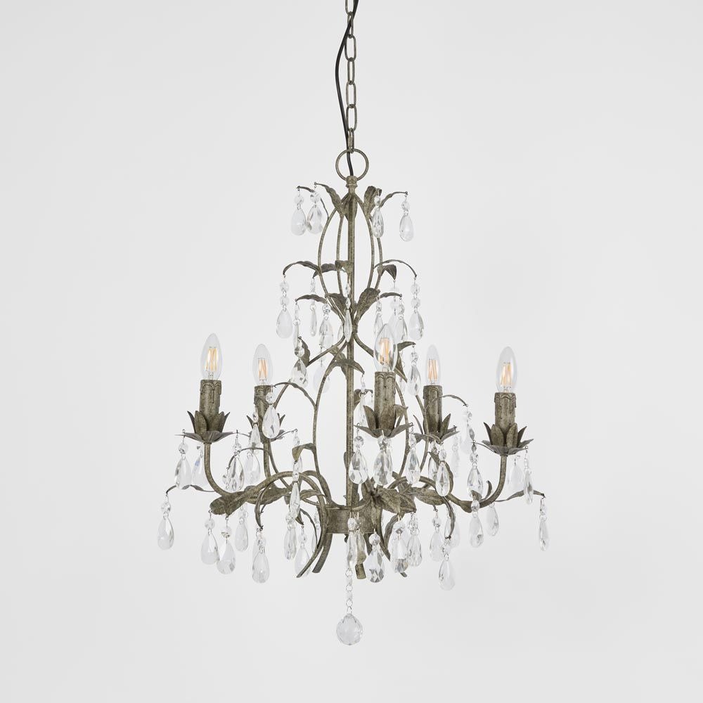 Medium Taupe Chandelier (RRP $699.60)