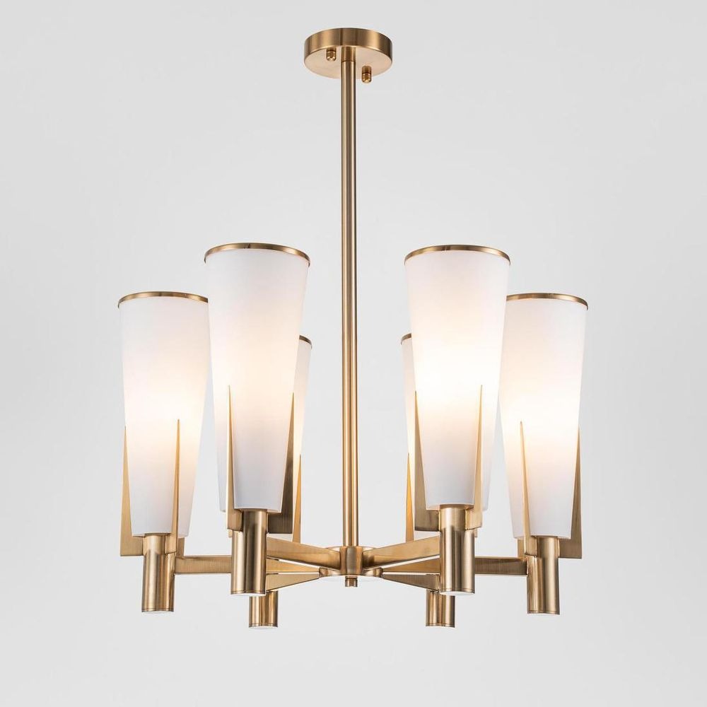 St Germain Chandelier Antique Brass (RRP $1749)
