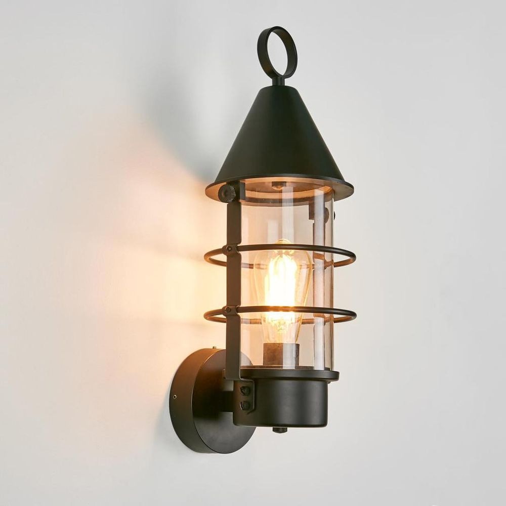 Eastwood Outdoor Wall Light Black (RRP $627)