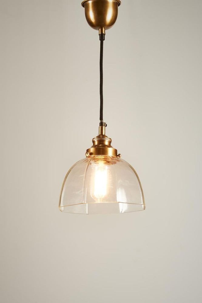 Hobart Ceiling Pendant Antique Brass (RRP $308)