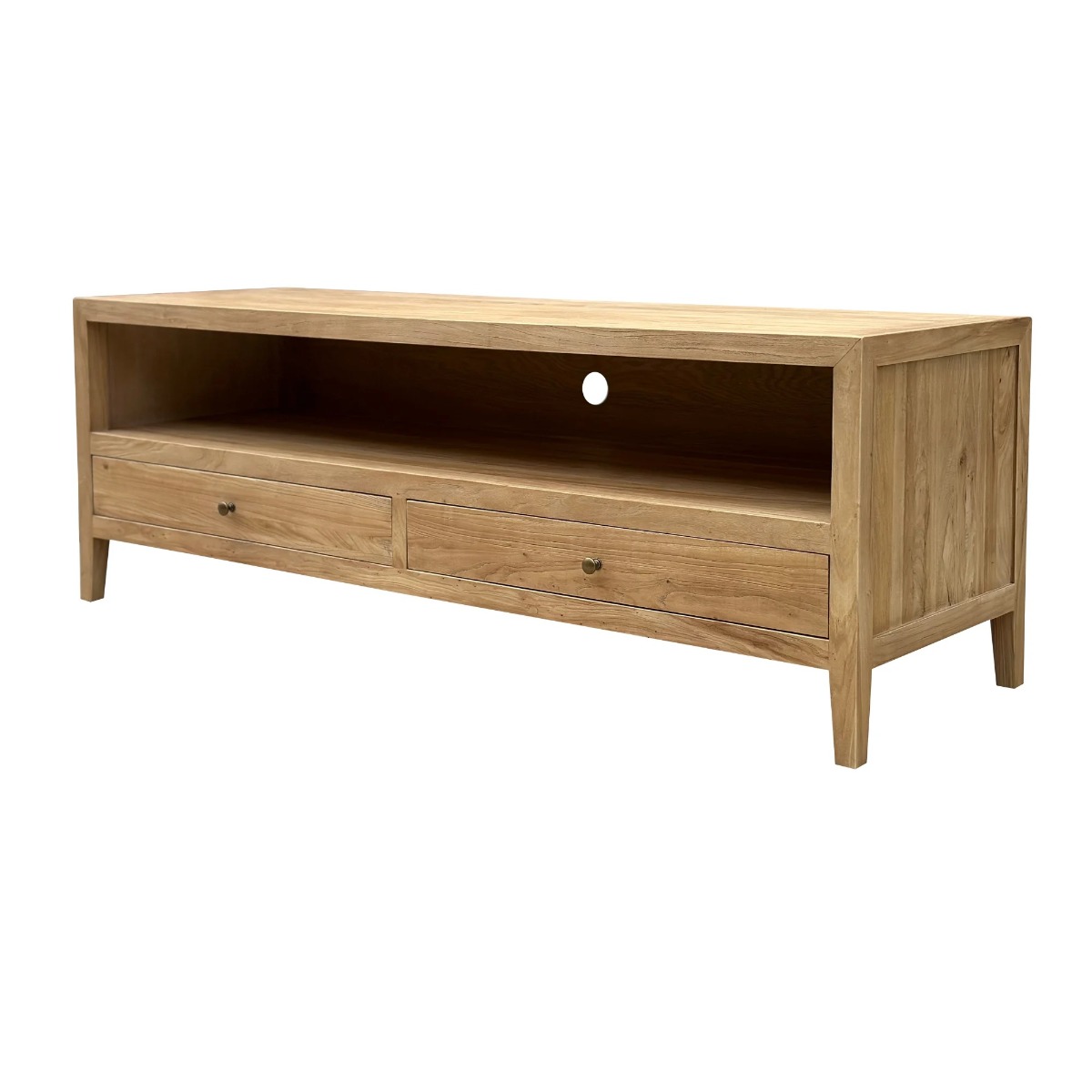 "Noosa" TV Entertainment Unit Reclaimed Elm, 160cmW x 50cmD x 55cmH (RRP $1799)